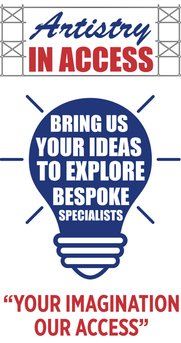 Access International Bespoke Access, artistry in access logo