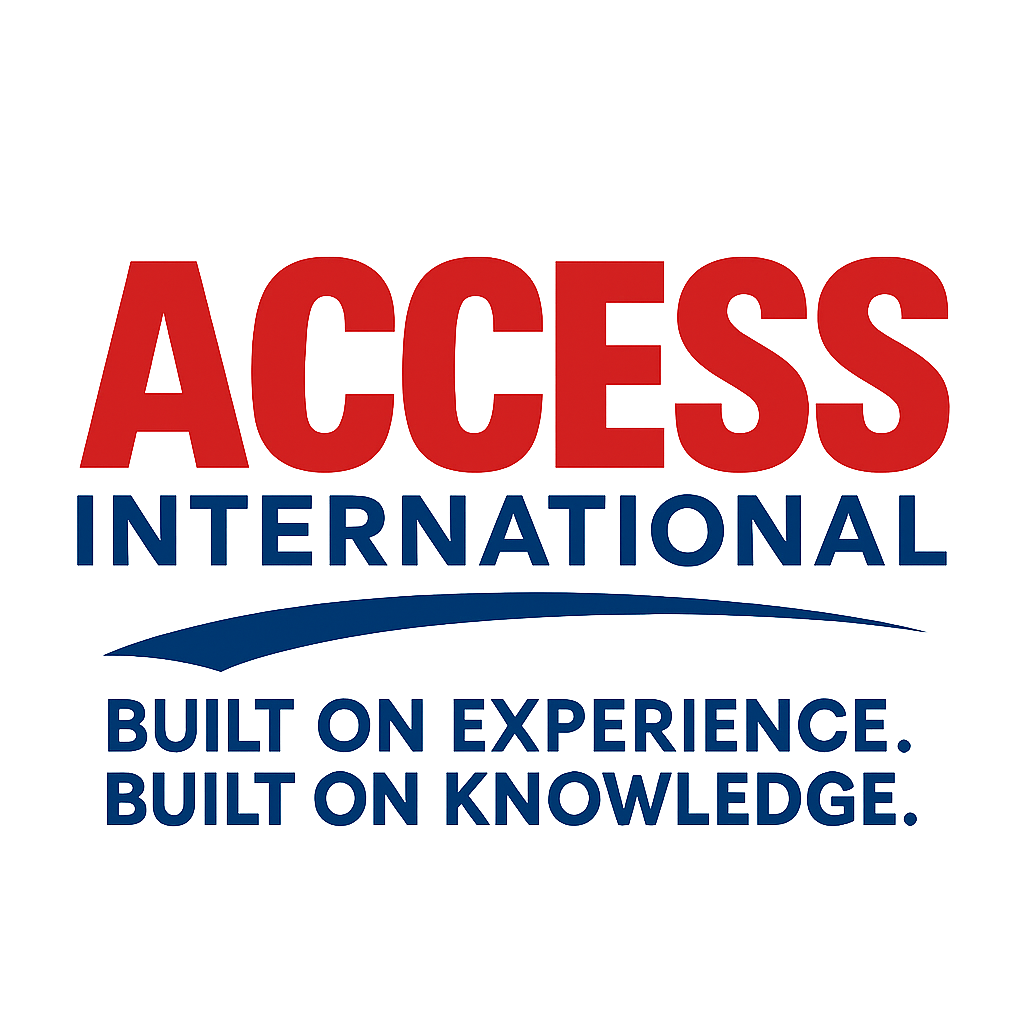 Access International built on knowledge and experience logo